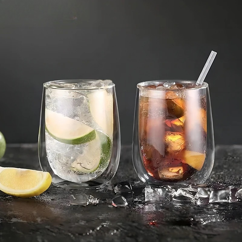 Double Wall Mug - 2/4 шт. Двустенные чашки для эспрессо,