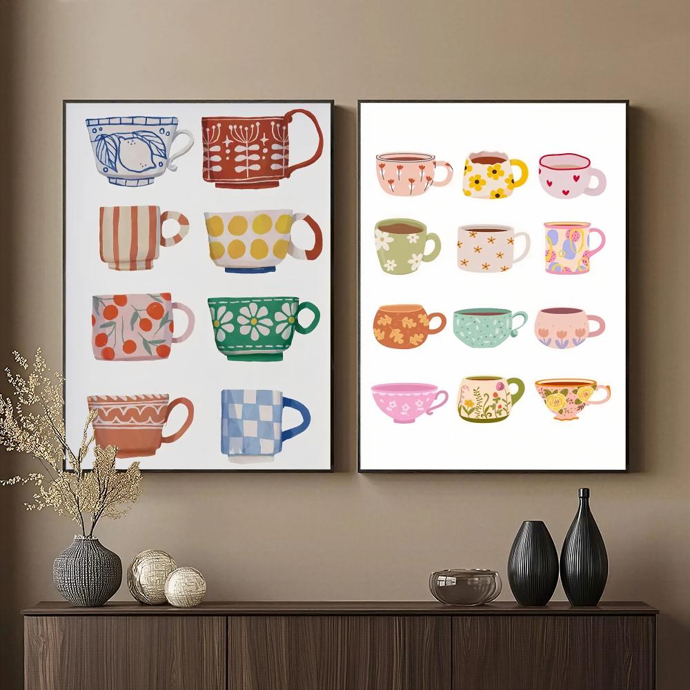 Wallpaper Coffee And Tea - Французская чайная чашка, HD-постер для стен,