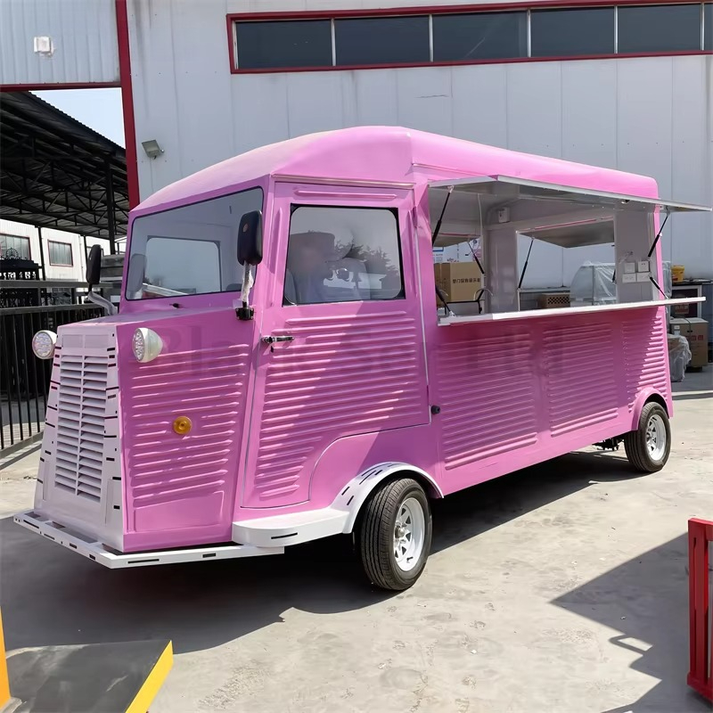 Coffee Tea Van - Электрический приводной грузовик для еды, мобильный