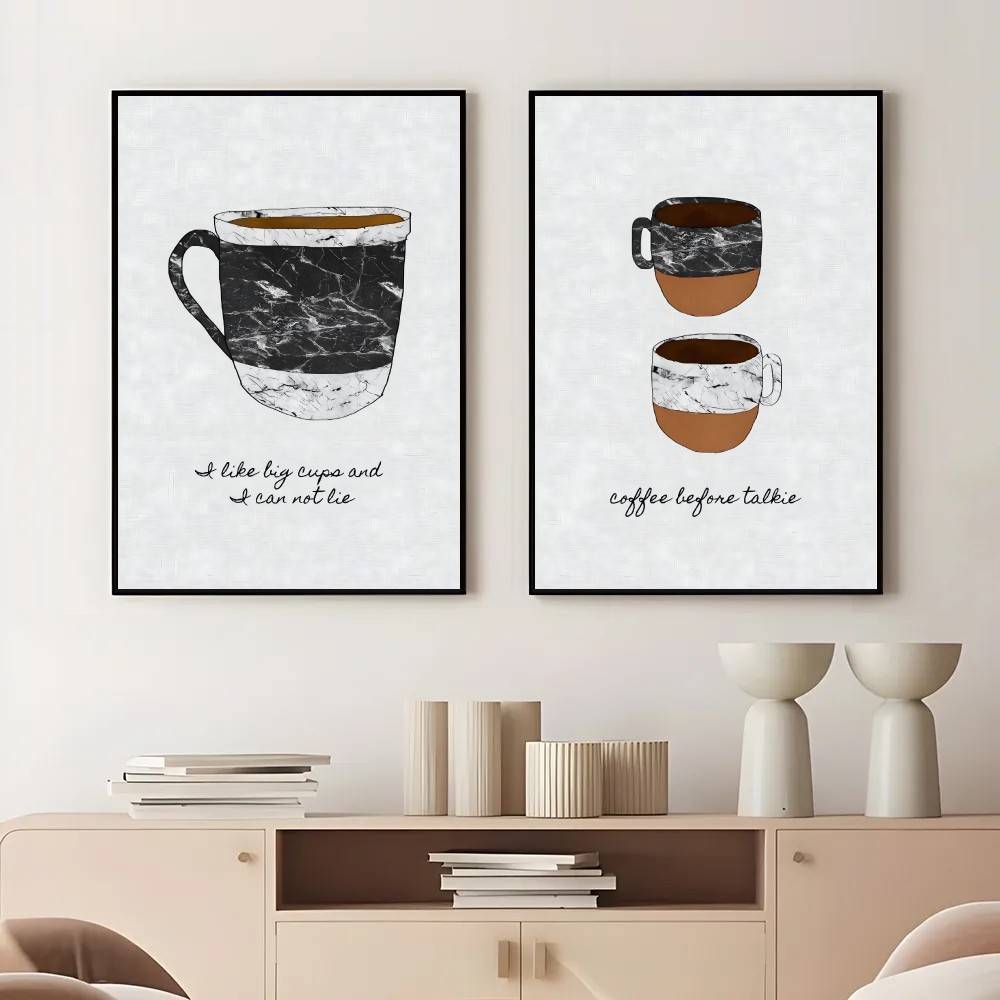 Постер с принтом кофе, чая, ку – обзор и цена Wallpaper Coffee And Tea