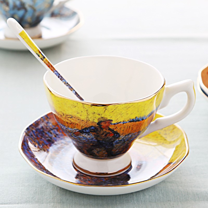Картина Ван Гога, кофейные кру – обзор и цена Coffee Tea Van