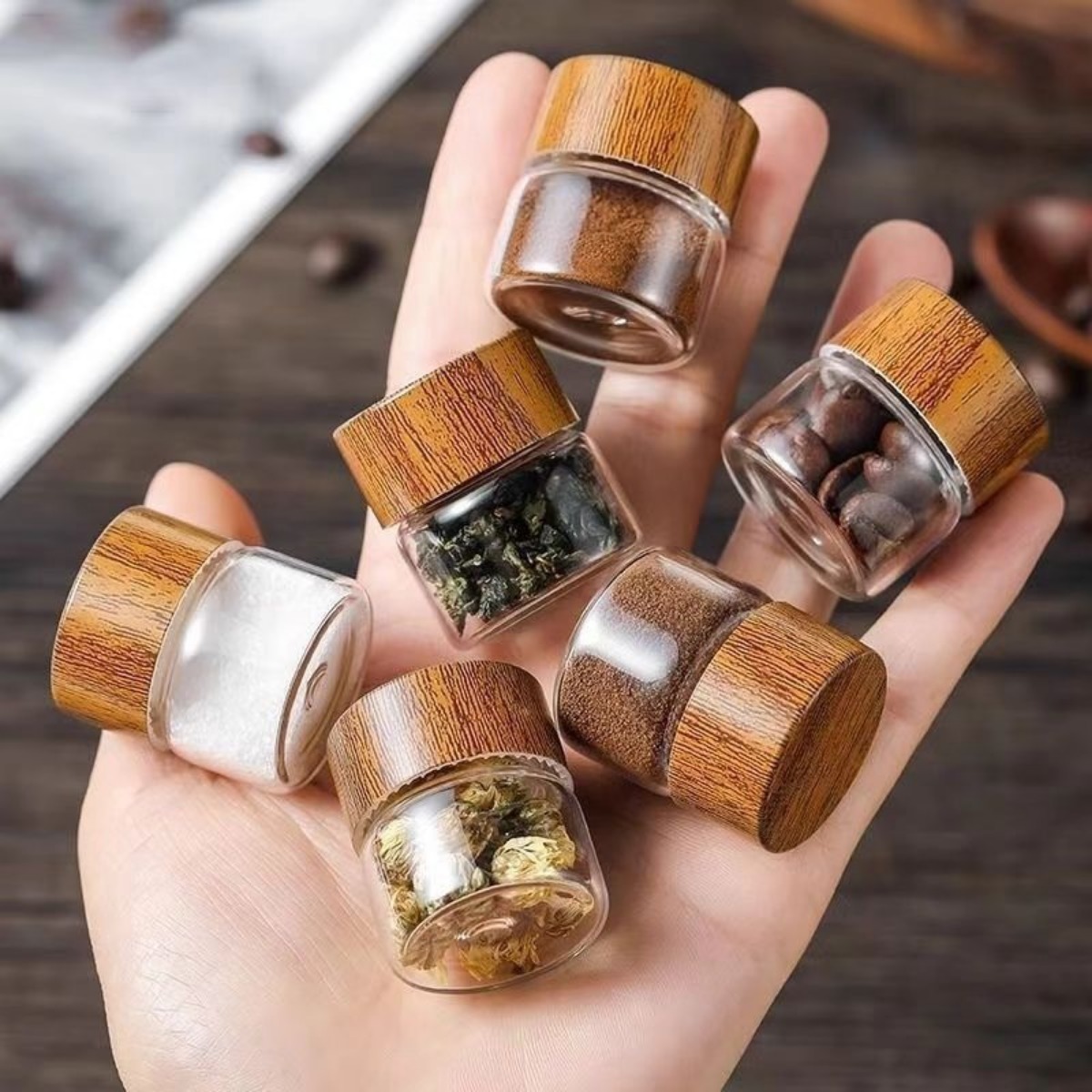 Набор из 10 стеклянных банок д – обзор и цена Canister Coffee Sugar Tea