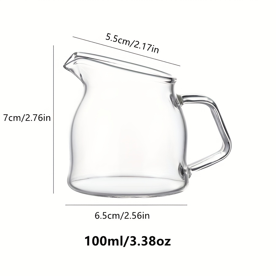 2 шт., мини-стеклянная чашка д – обзор и цена Barista Milk Jug