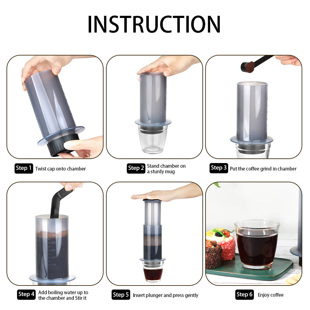 Портативная кофеварка для эспр – обзор и цена Aeropress Coffee Maker