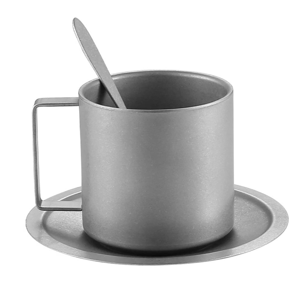 Титановая кофейная кружка с дв – обзор и цена Double Wall Mug