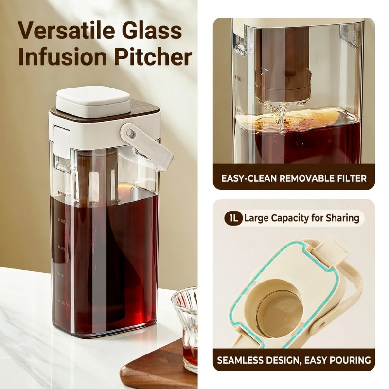 Кувшин для холодного кофе с ге – обзор и цена Coffee Tea Infusion