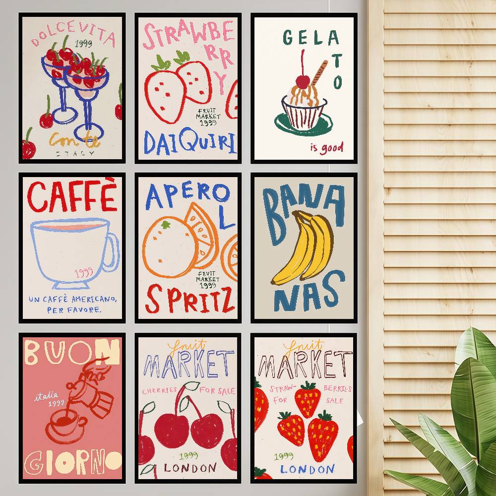 Абстрактный послеобеденный чай – обзор и цена Wallpaper Coffee And Tea