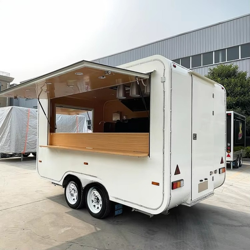 Ретро-фургон для кофейни, фудт – обзор и цена Coffee Tea Van