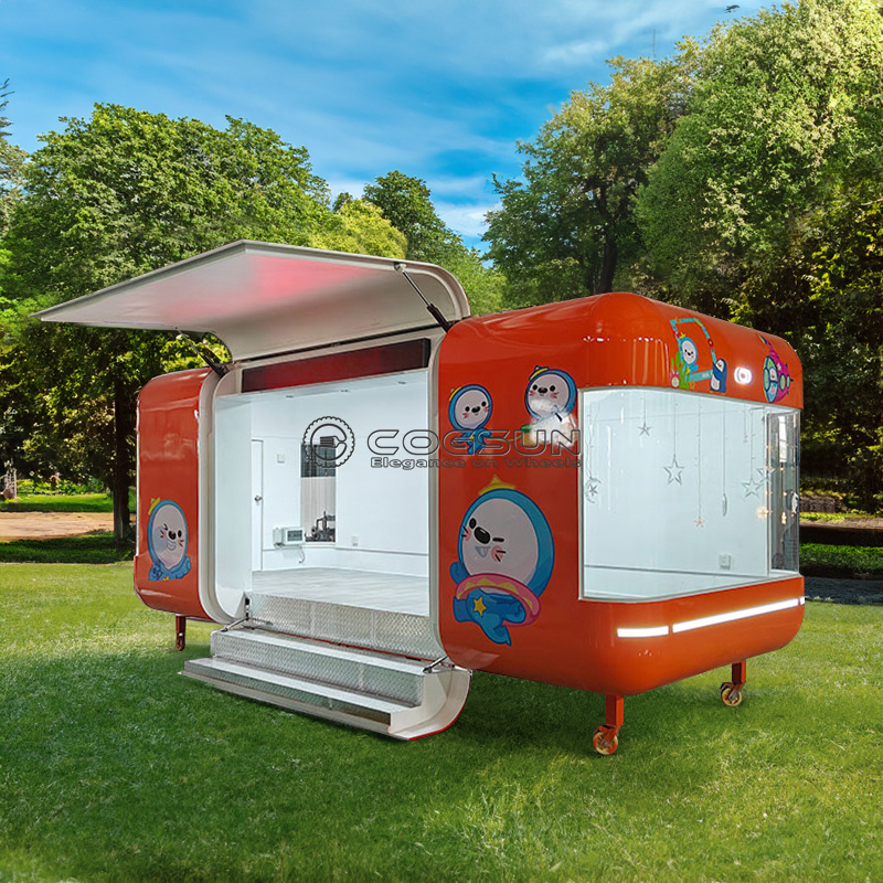 Уличный мобильный прицеп для е – обзор и цена Coffee Tea Van