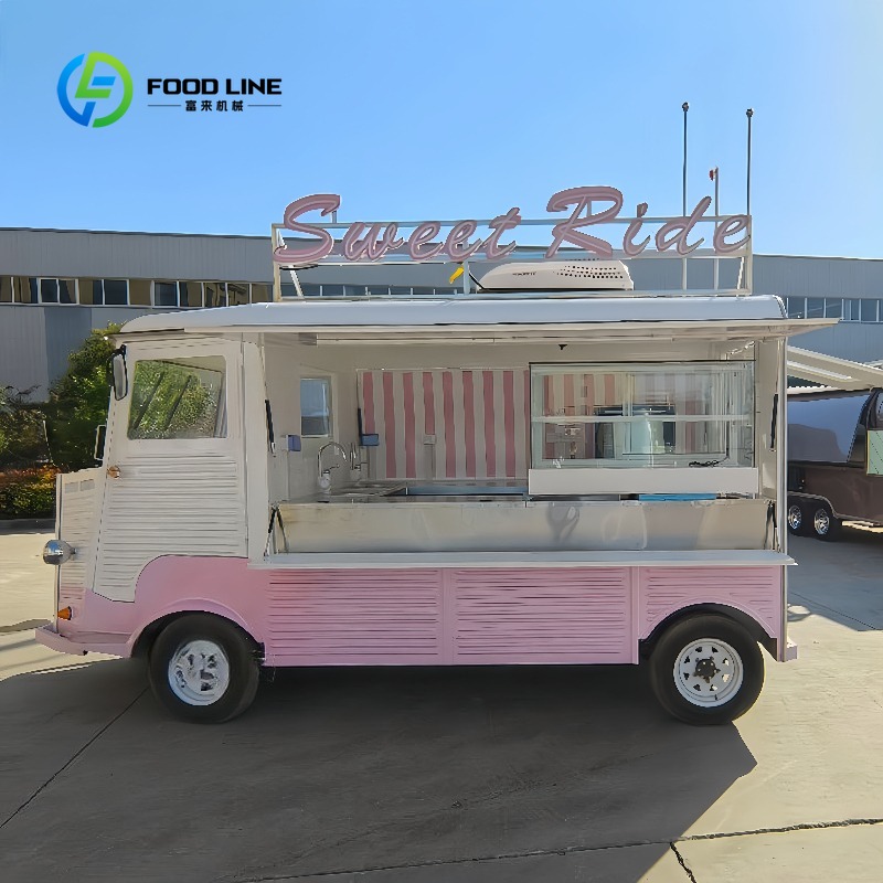 Мобильный электрический фургон – обзор и цена Coffee Tea Van