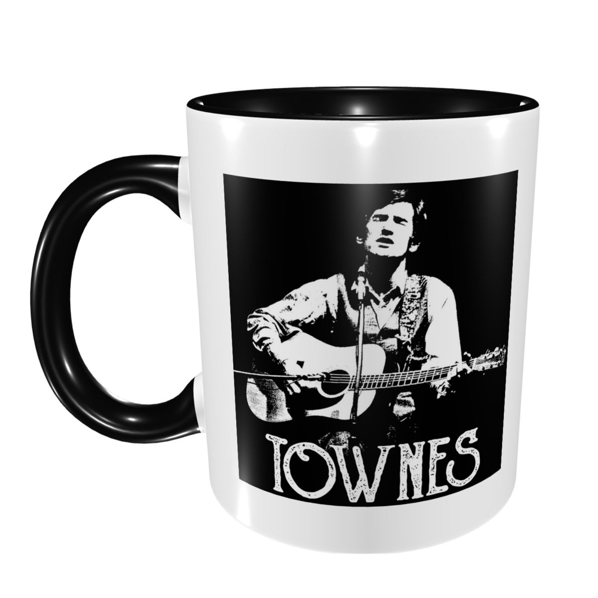 Кружка с белым принтом Townes  – обзор и цена Coffee Tea Van