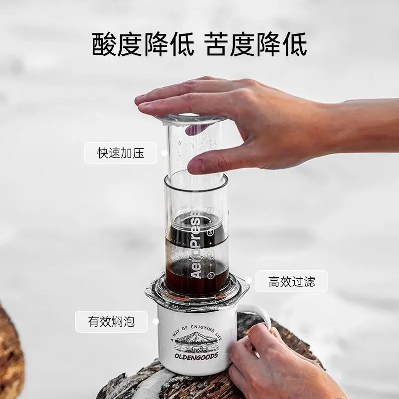 Прозрачная кофеварка для ручно – обзор и цена Aeropress Coffee Maker